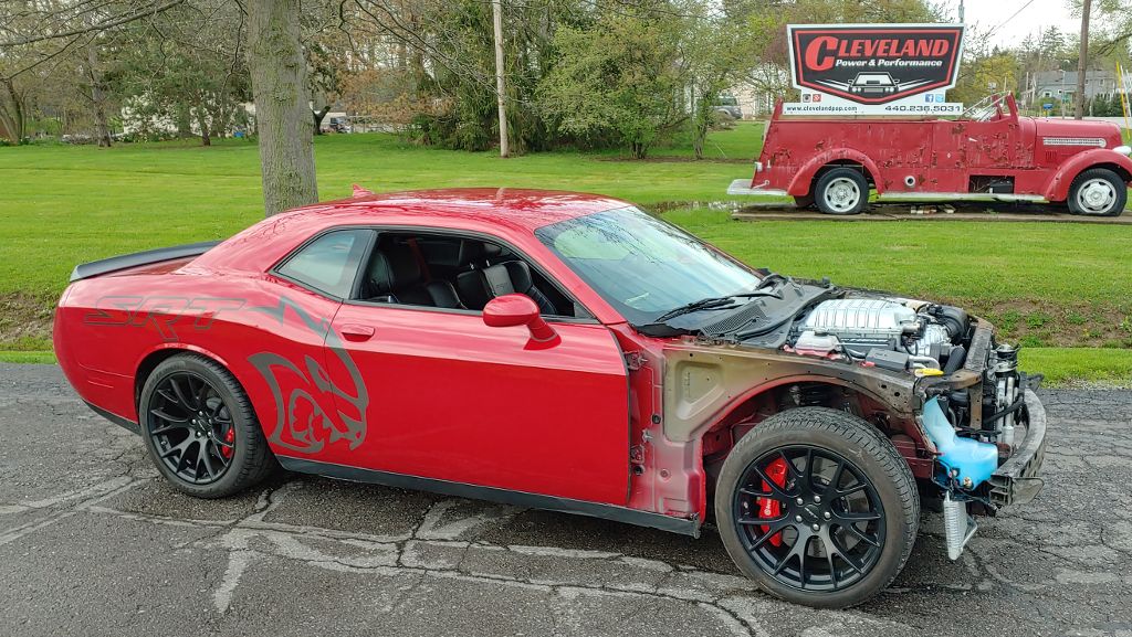 2015 Challenger Hellcat Manual Trans Run And Drive Donor 15k Miles Cleveland Power And Performance