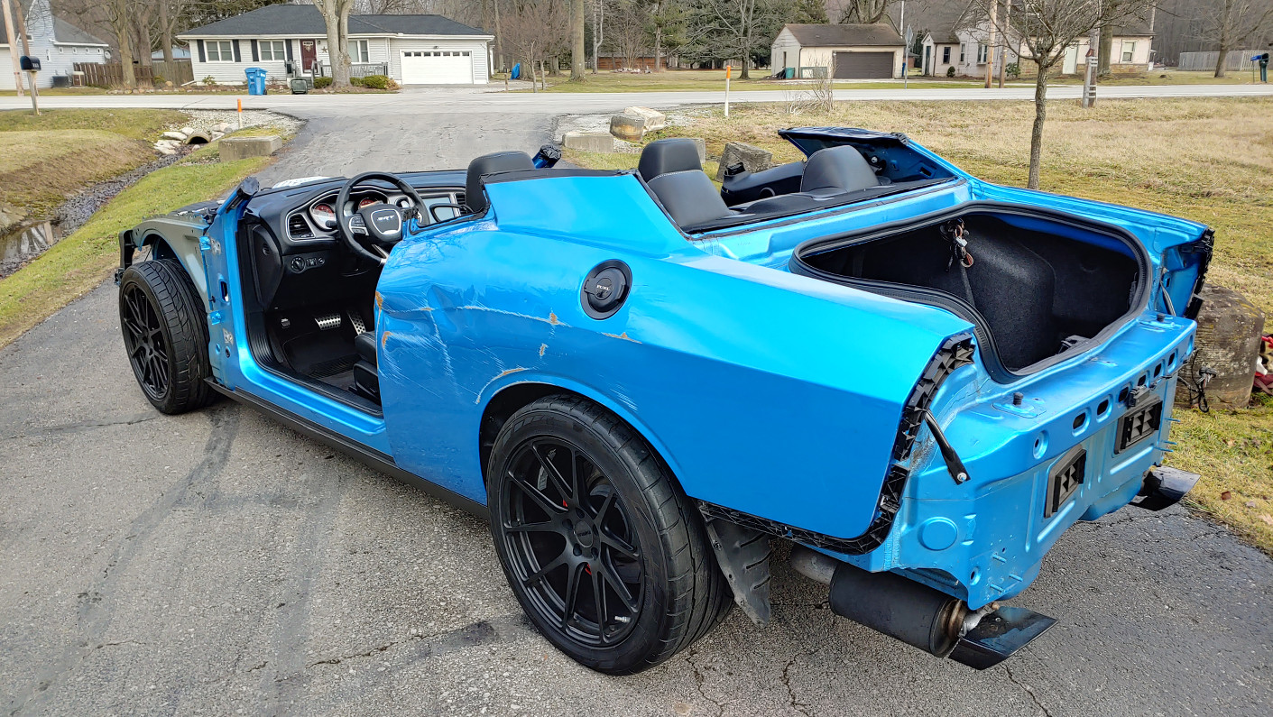 16 Challenger Hellcat Run And Drive Donor 6 2l Hemi Auto Trans 28k