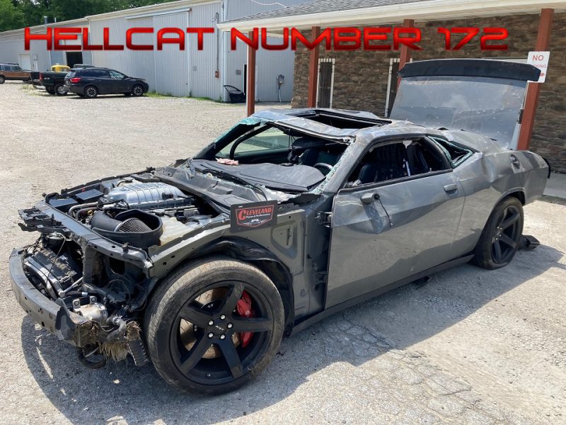 Wrecked Hellcat Arrivals - Cleveland Power & Performance