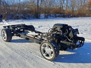 2004 Chevy SSR 5.3L LM4 Vortec Engine Auto Trans Rolling Chassis Full Frame Donor 79K MILES