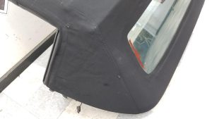 TEAR 1998-2001 C5 Chevrolet Corvette OEM Convertible Folding Roof Top Black 88953879 - Image 5