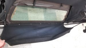 TEAR 1998-2001 C5 Chevrolet Corvette OEM Convertible Folding Roof Top Black 88953879 - Image 11