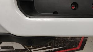 2019-2024 Dodge Ram 2500 3500 OEM Rear Step Bumper w/ Sensors Bright White 68576320AA 19K - Image 6