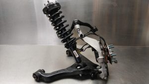 2021-2024 Ford F150 4x4 OEM Left Driver Front Knee Assembly (Strut, Knuckle, Control Arms, Hub) 1.3K Miles