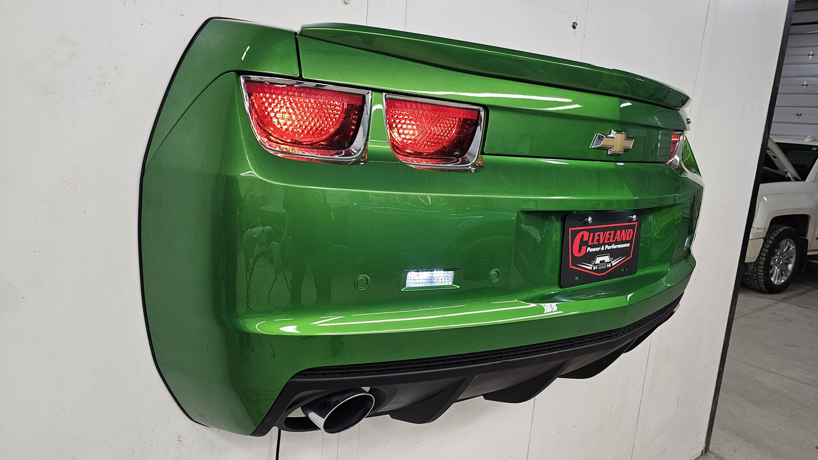 Synergy Green Camaro Rear