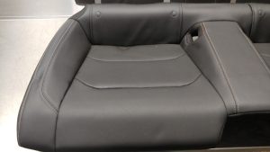 2016-2020 Chevrolet Camaro SS OEM Rear Upper and Lower Seats Black Leather - Image 6