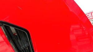 SCRATCHED 2016-2018 Chevrolet Camaro SS OEM Red Hot Red Hood Panel 84149361 - Image 7