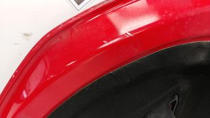 SCRATCHED 2016-2018 Chevrolet Camaro SS OEM Red Hot Red Hood Panel 84149361 - Image 11