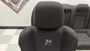 2015-2023 Dodge Charger R/T 392 OEM Front & Rear Seats Angry Bee Cloth - Image 2