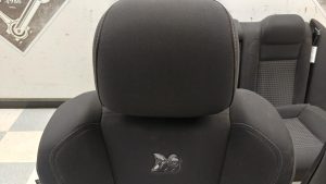 2015-2023 Dodge Charger R/T 392 OEM Front & Rear Seats Angry Bee Cloth - Image 2