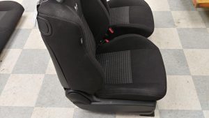 2015-2023 Dodge Challenger R/T Scat Pack Seats Set Houndstooth Cloth Front & Rear w/ Airbags - Image 6