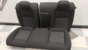 2015-2023 Dodge Challenger R/T Scat Pack Seats Set Houndstooth Cloth Front & Rear w/ Airbags - Image 13