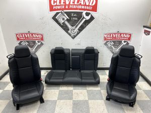 2015-2023 Challenger SRT Hellcat OEM Front & Rear Seats Black Leather 39k miles